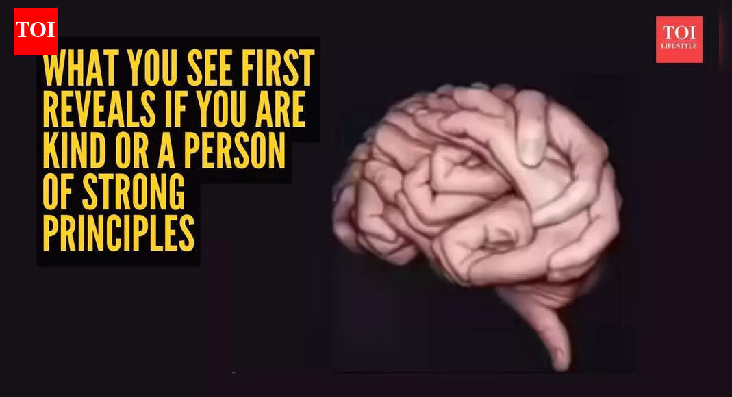 Optical illusion personality test: Brain or hands? What you see first reveals if you are kind or a person of strong principles |
