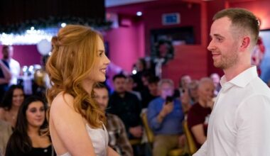 How this couple turned their engagement party into a wedding