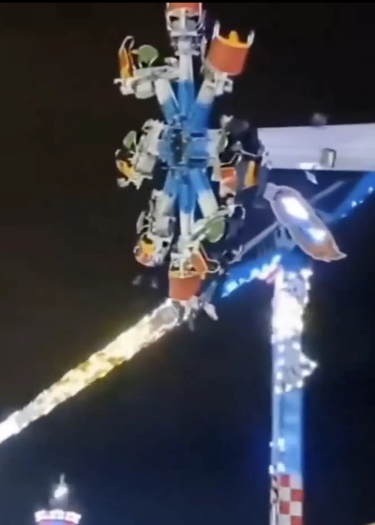 Carnival goers got a fright 