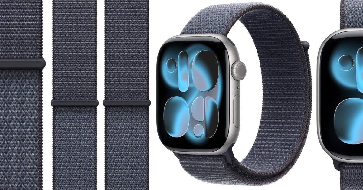 Official Anchor Blue Apple Watch Sport Loop just dropped back to the $34 all-time low (30% off)