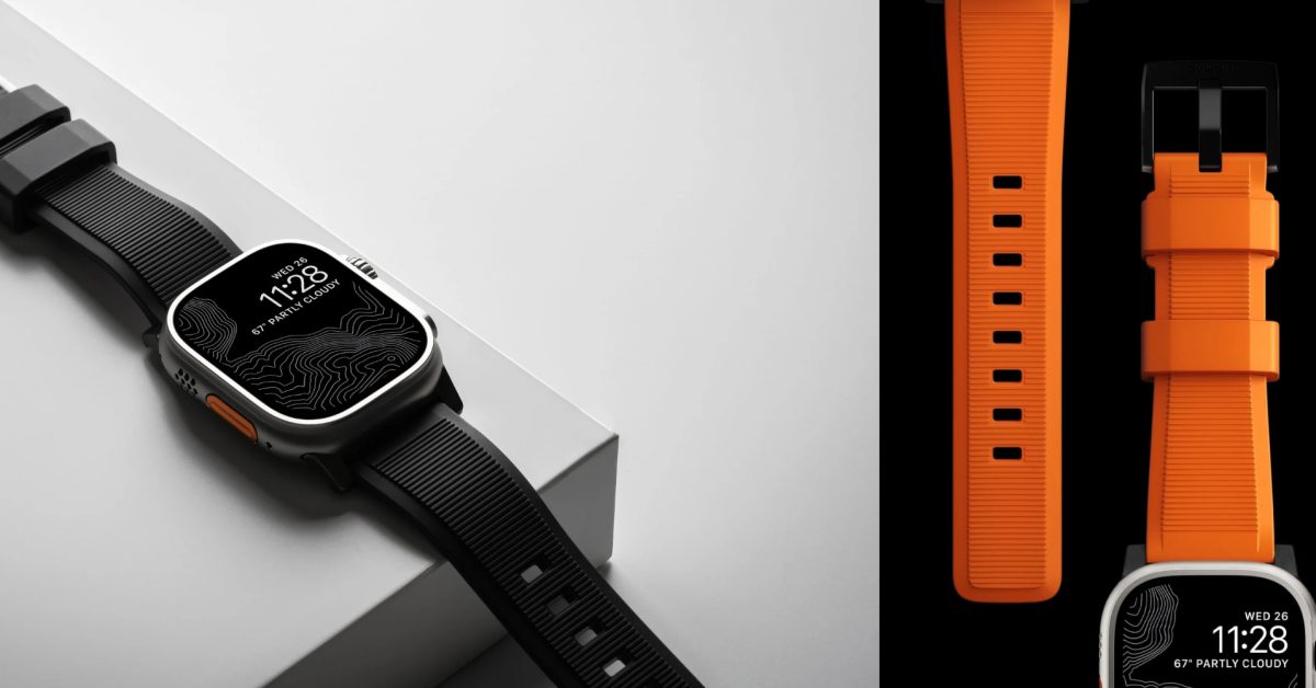 Nomad's Rugged Apple Watch Band is now 33% off with deals from $39 in various colors