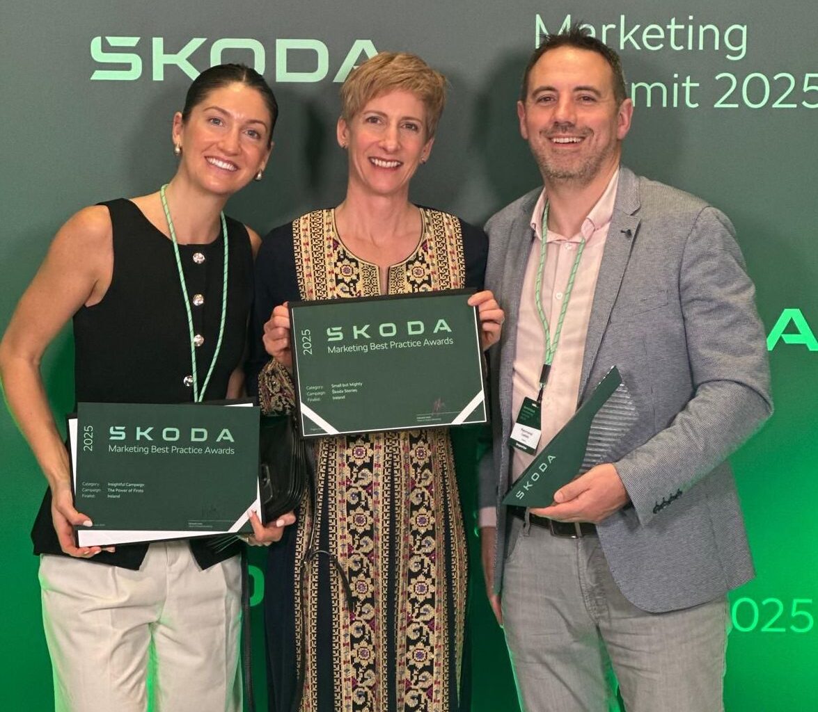 Skoda Ireland awarded for two leading marketing campaigns