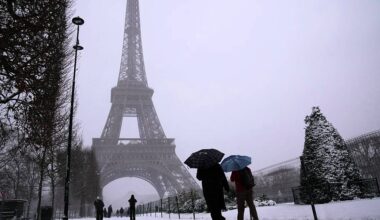 Hundreds of passengers stranded as snow and ice disrupt travel across Europe