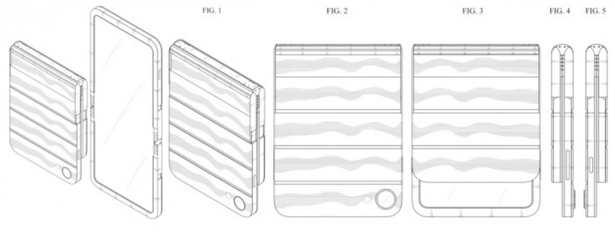 Samsung patent shows flip phone with a 360-degree hinge 