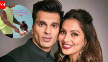 'Daddy Pig & Peppa': Bipasha Basu captures Karan Singh Grover and Devi 'making muddy puddles' while vacationing at Maldives |