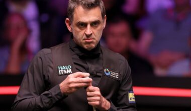 Ronnie O’Sullivan pulls out of the Masters for second year running citing ‘medical reasons’