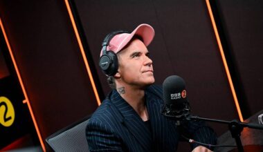 Robbie Williams says daughter Teddy is ‘so desperate’ to follow in his footsteps