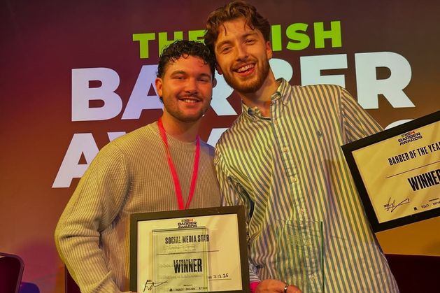 How a Wicklow man went from backyard cuts in lockdown to Barber of the Year