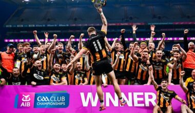 Kilbrittain bring All-Ireland junior club hurling title back to Cork after dramatic win over 14-man Easkey