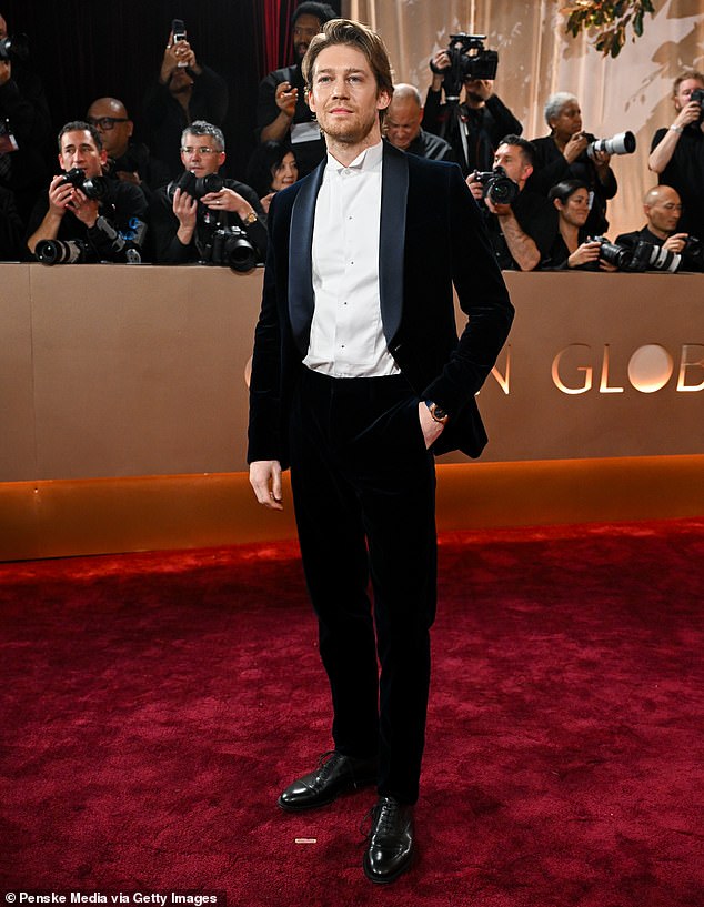 Joe Alwyn at the 83rd Annual Golden Globes held at The Beverly Hilton on January 11, 2026 in Beverly Hills, California. (Photo by Gilbert Flores/2026GG/Penske Media via Getty Images)