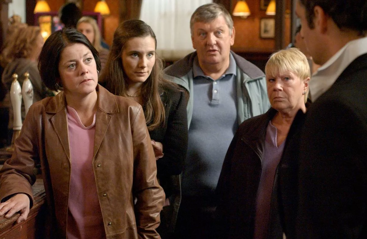 Warning: Use of this copyright image is subject to Terms of Use of BBC Digital Picture Service. In particular, this image may only be used during the publicity period for the purpose of publicising EASTENDERS and provided BBC is credited. Any use of this image on the internet or for any other purpose whatsoever, including advertising or other commercial uses, requires the prior written approval of the BBC.