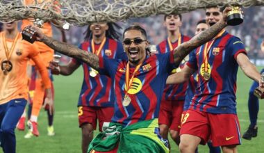 Raphinha has the final say as Barcelona beat Real Madrid in thrilling Super Cup