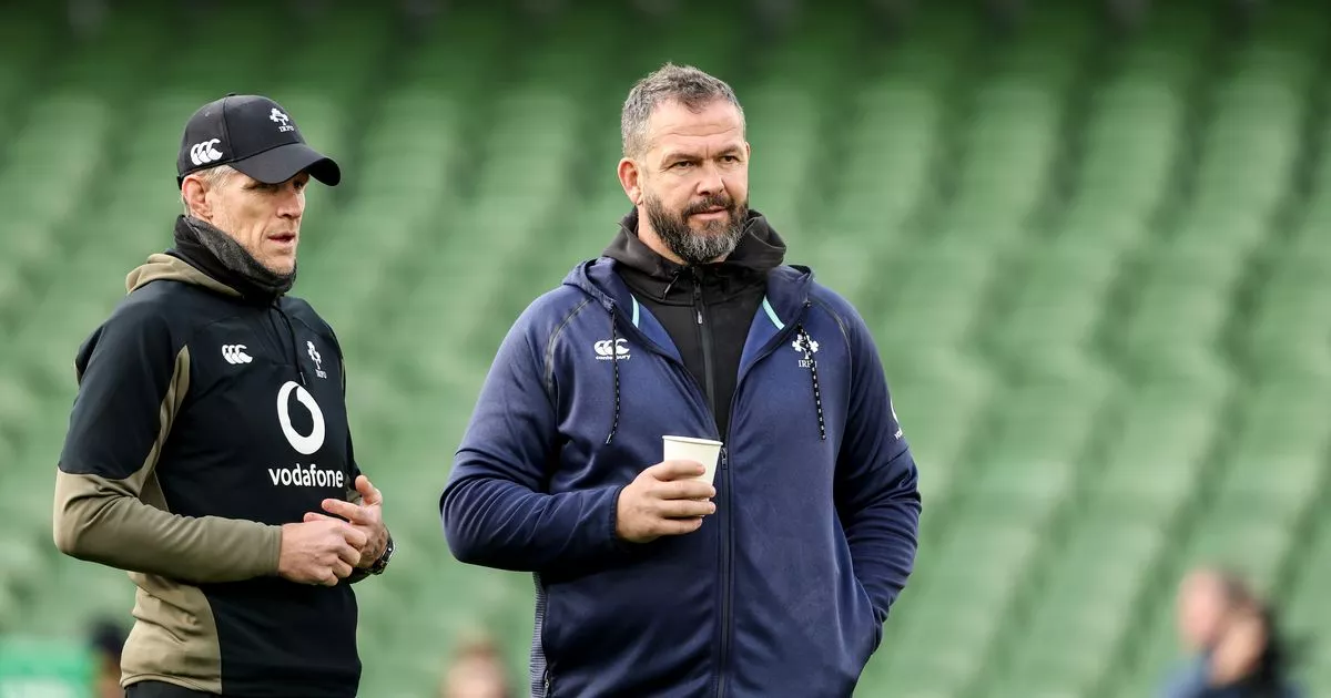 Lions head coach 2025 Andy Farrell