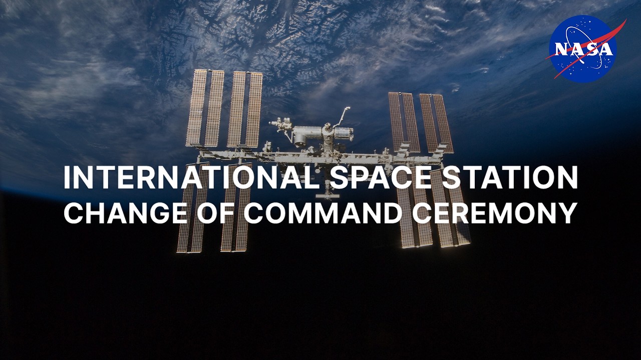 International Space Station Change of Command Ceremony - YouTube