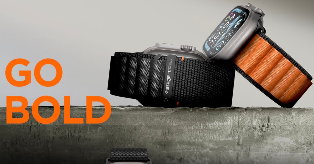 Score Spigen's all-black Alpine Loop-style Apple Watch Band down at $20 Prime shipped today