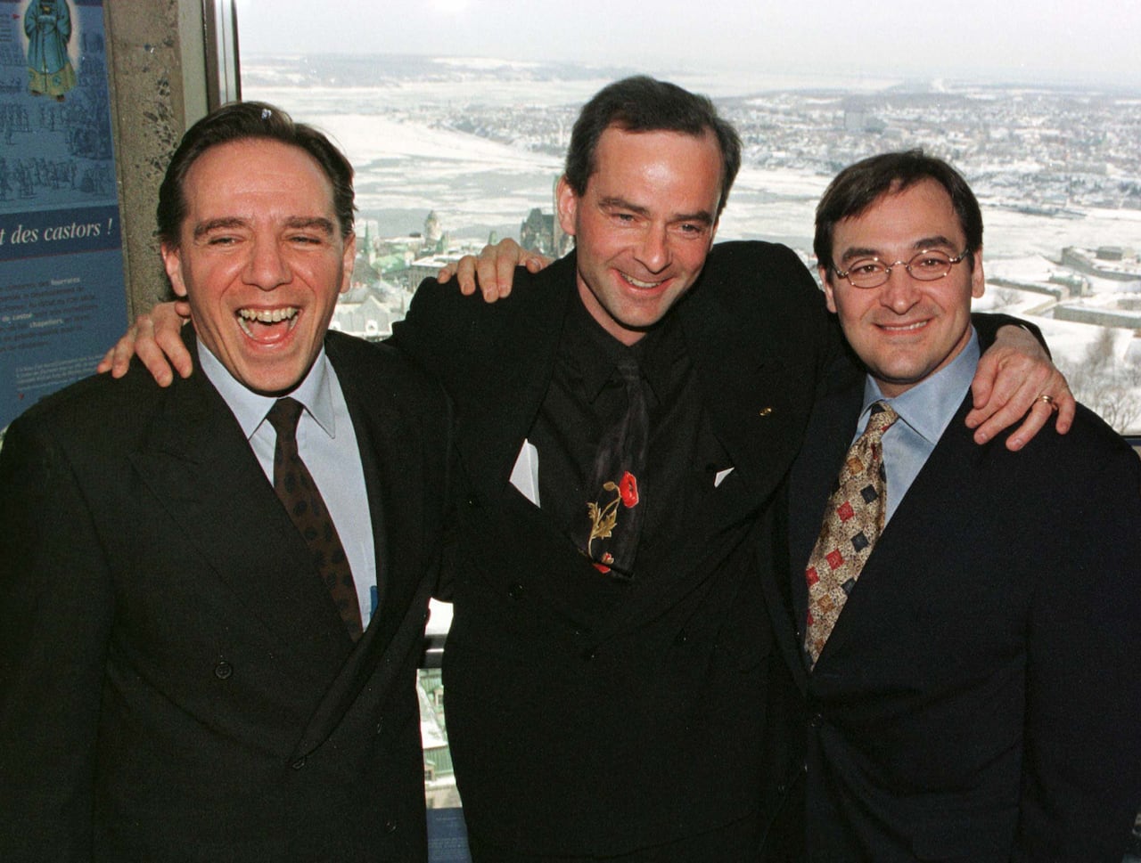 three men