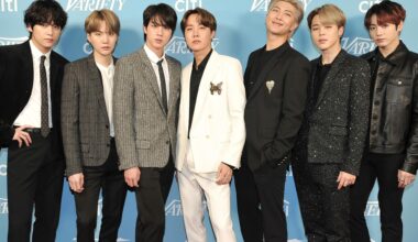 Korean pop band BTS appears at the 2019 Variety