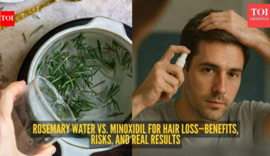 Rosemary water vs. minoxidil: What actually grows Hair? |