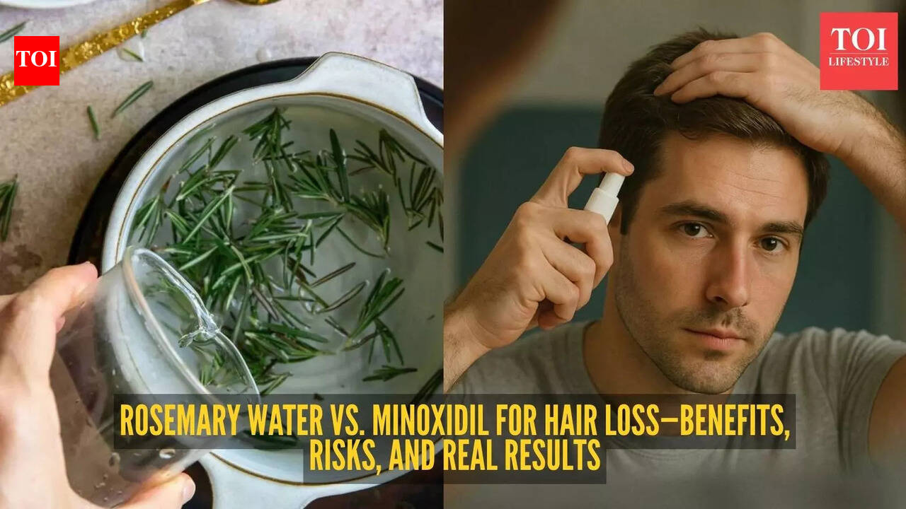 Rosemary water vs. minoxidil: What actually grows Hair? |