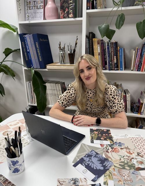 Catherine Miller, co-founder of wallpaper specialists Curate Space, curatespace.com