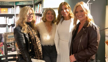 Clare McKenna's girl squad support her at book launch