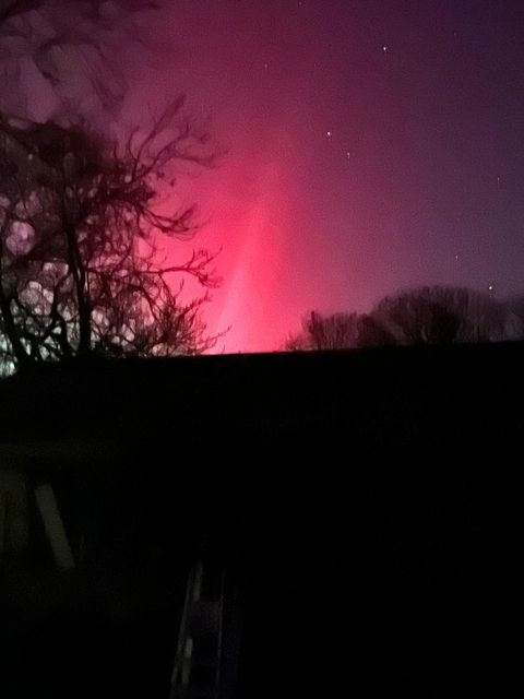Dublin skies pictured on Monday night (Photo: Owen Breslin)