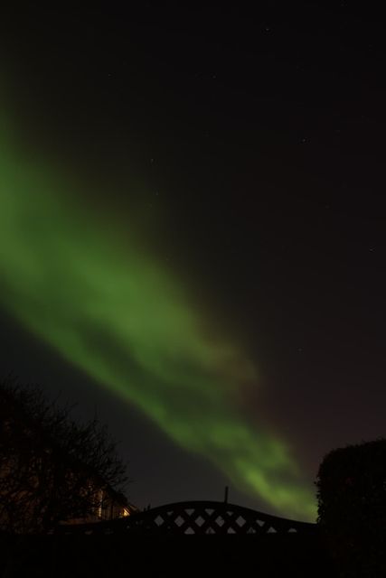 Sky pictured over Dublin on Monday night (Photo: Lauren Beehan)