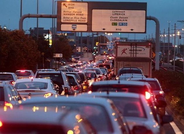 Delays for commuters due to M50 crash