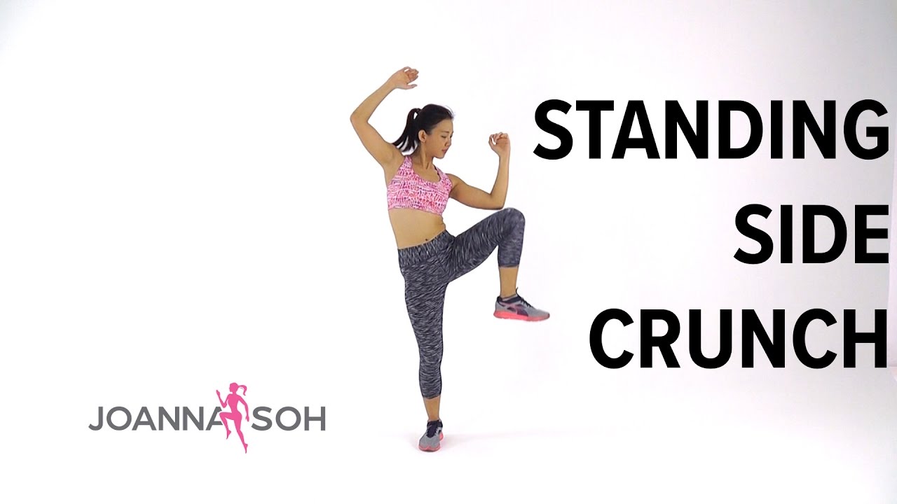 How to do Standing Side Crunch | Joanna Soh - YouTube