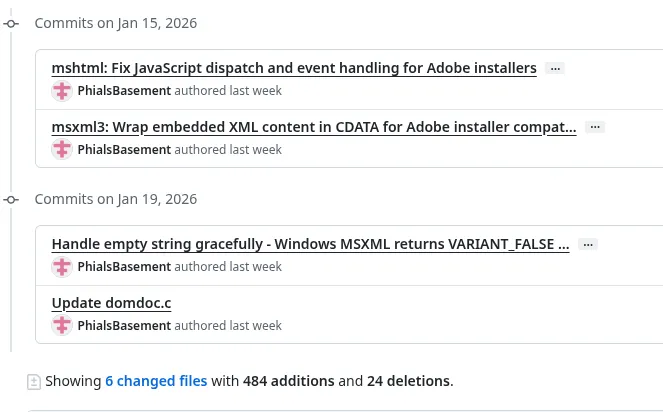 Wine-Staging 11.1 patches for Adobe Photoshop