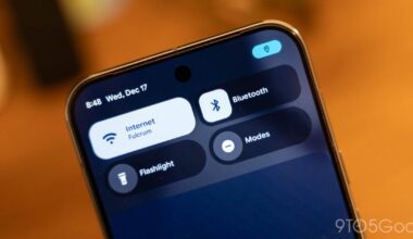 Google adding blur to Android 17's system UI on Pixel