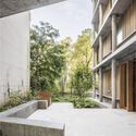 Neighborhood in Paris - Media Library and Family Flats, Student Residence, and Social Housing Units / La Architectures + Atelier Régis Roudil Architectes + Nicolas Hugoo Architecture - Exterior Photography, Concrete