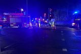 thumbnail: Emergency services at scene on the R147 Dublin Road in Navan.