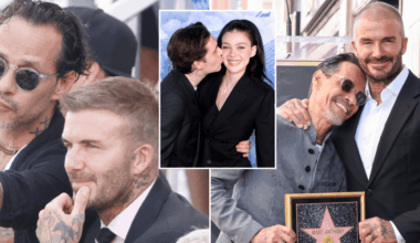 David Beckham sends public message of support to Marc Anthony after musician caught up in Brooklyn Beckham wedding row
