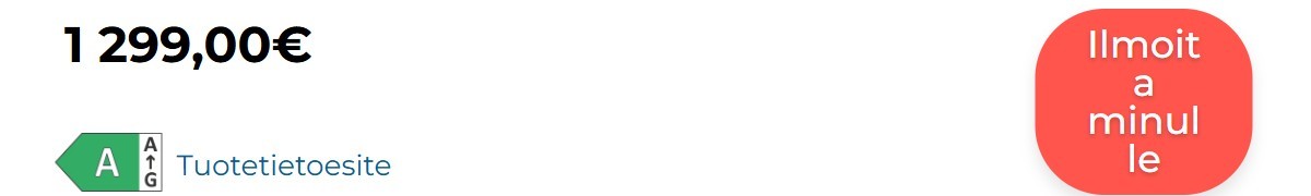 Motorola Finland is now showing a €1,300 price tag for the Signature