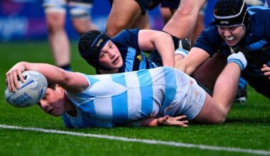 Blackrock’s Leinster Schools Senior Cup three-in-a-row bid still on track after holding off Castleknock in 11-try thriller