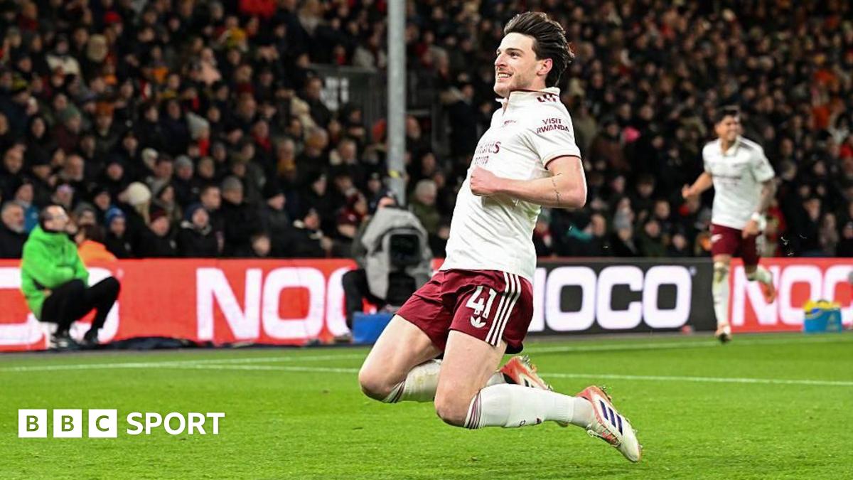 Bournemouth 2-3 Arsenal: Declan Rice scores twice in Gunners victory