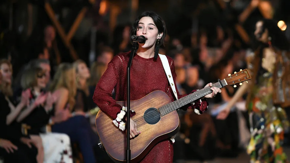 Gracie Abrams performs during Vogue World: Hollywood 2025 at Paramount Studios on October 26, 2025 in Los Angeles, California.