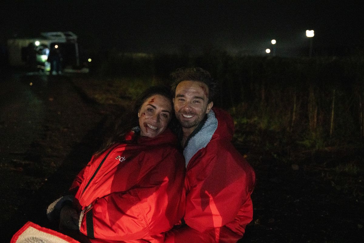 Corrie's Shona and David Platt behind the scenes look at Corriedale