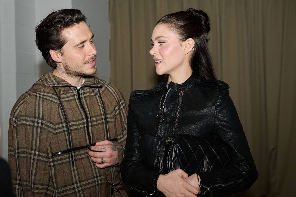 Brooklyn has stood by his wife Nicola