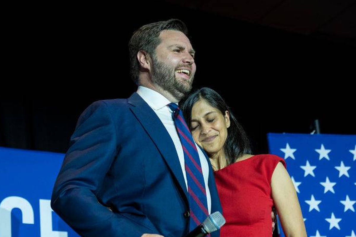 Usha is expecting the couple's fourth child