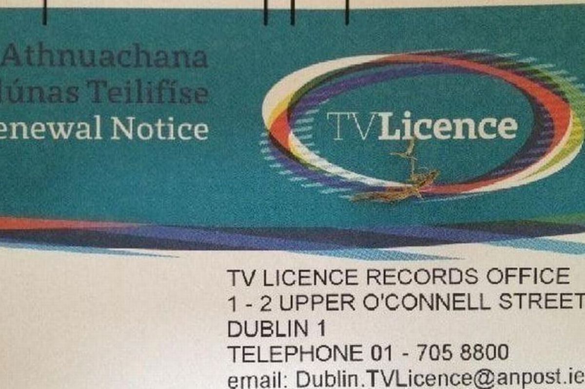 A TV licence renewal letter (file photo)