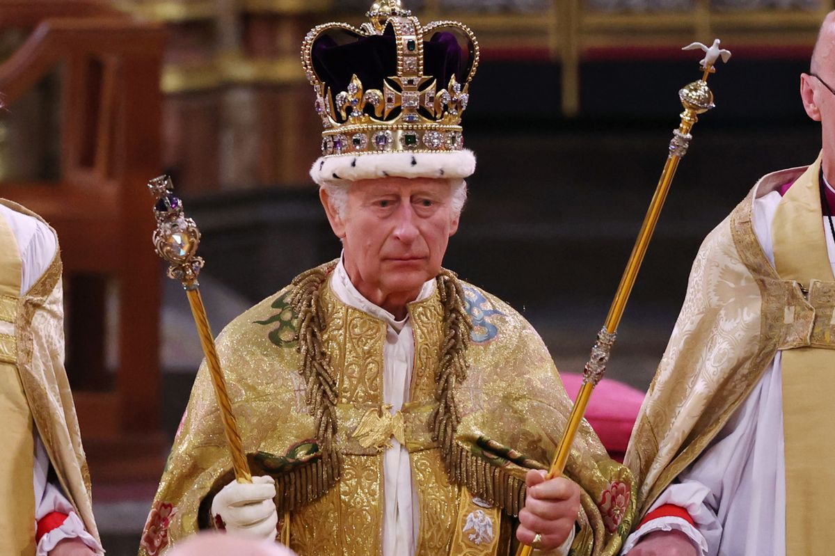 File photo of King Charles during his coronation