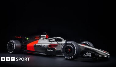 The Audi F1 2026 car