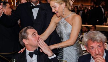 Leonardo DiCaprio Chatted With Teyana Taylor in Globes Clip