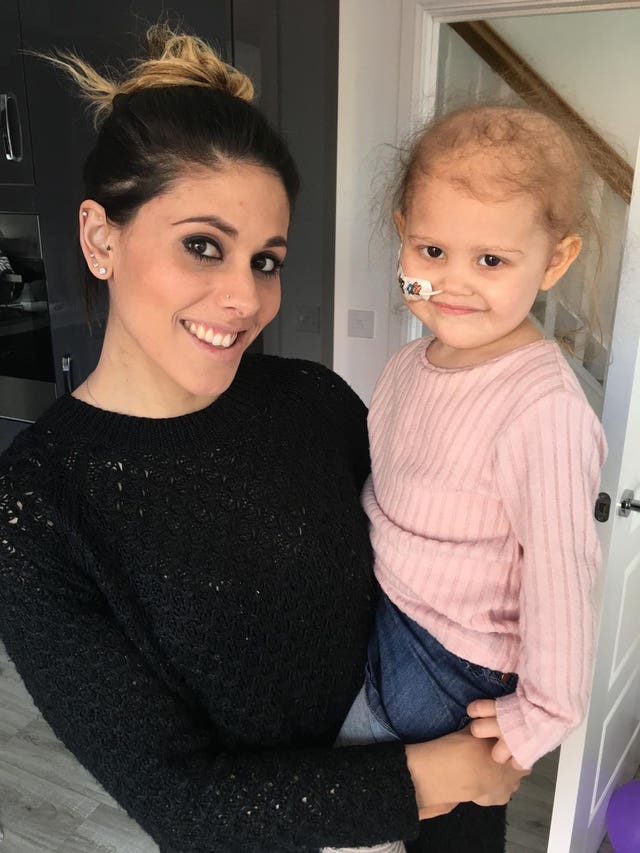 Natasha Kirkpatrick with her daughter Ellaria