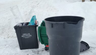 Rocky start: Dozens of Orillia streets missed by new recycling company