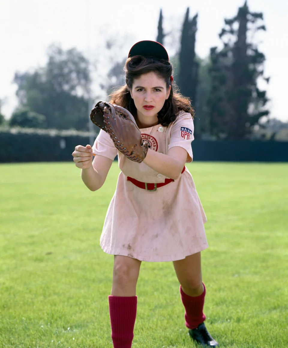 Tracy Reiner in “A League of Their Own” TV series. CBS via Getty Images