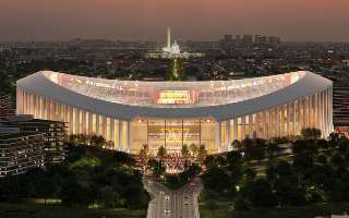 USA: New Washington Commanders stadium – first renderings of the HKS project