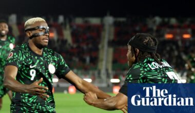 Lookman shines in Nigeria romp while Salah scores to help Egypt reach Afcon last eight | Africa Cup of Nations 2025